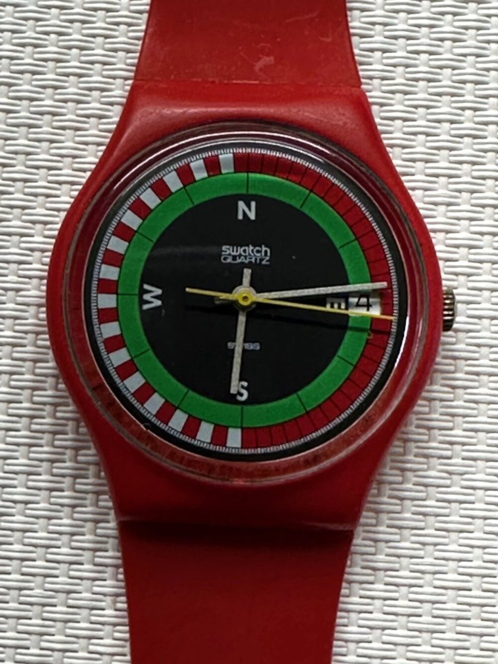 Swatch Watch Compass GR400 Vintage 1984